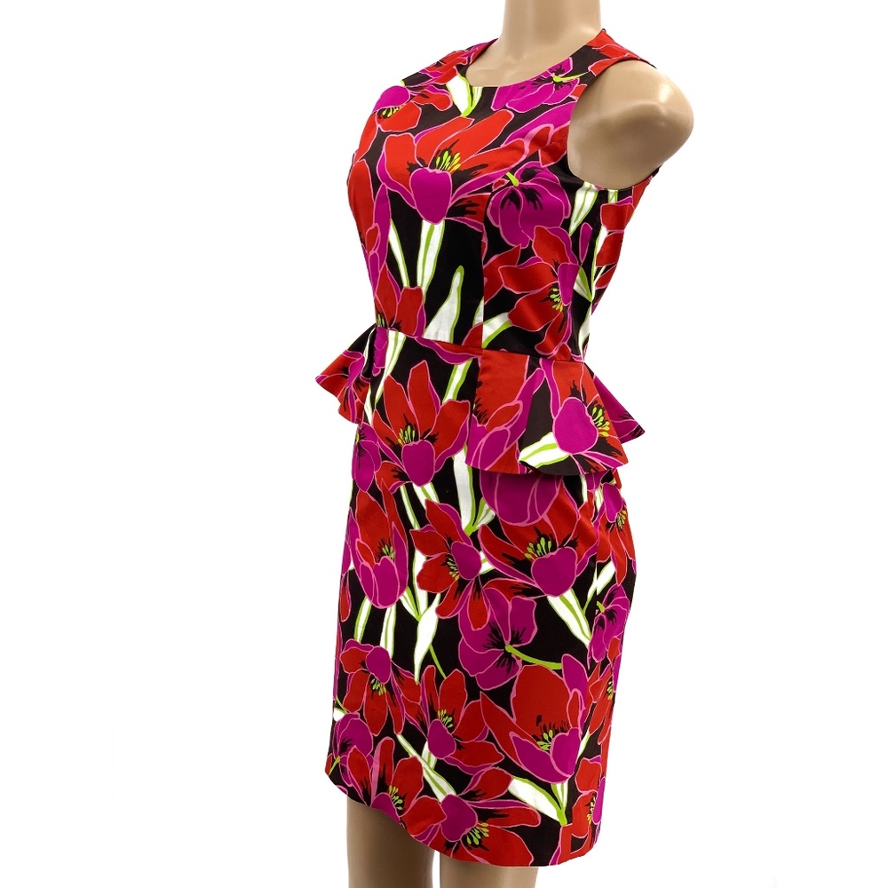 Kate Spade Floral Peplum Dress - Picture 3 of 8